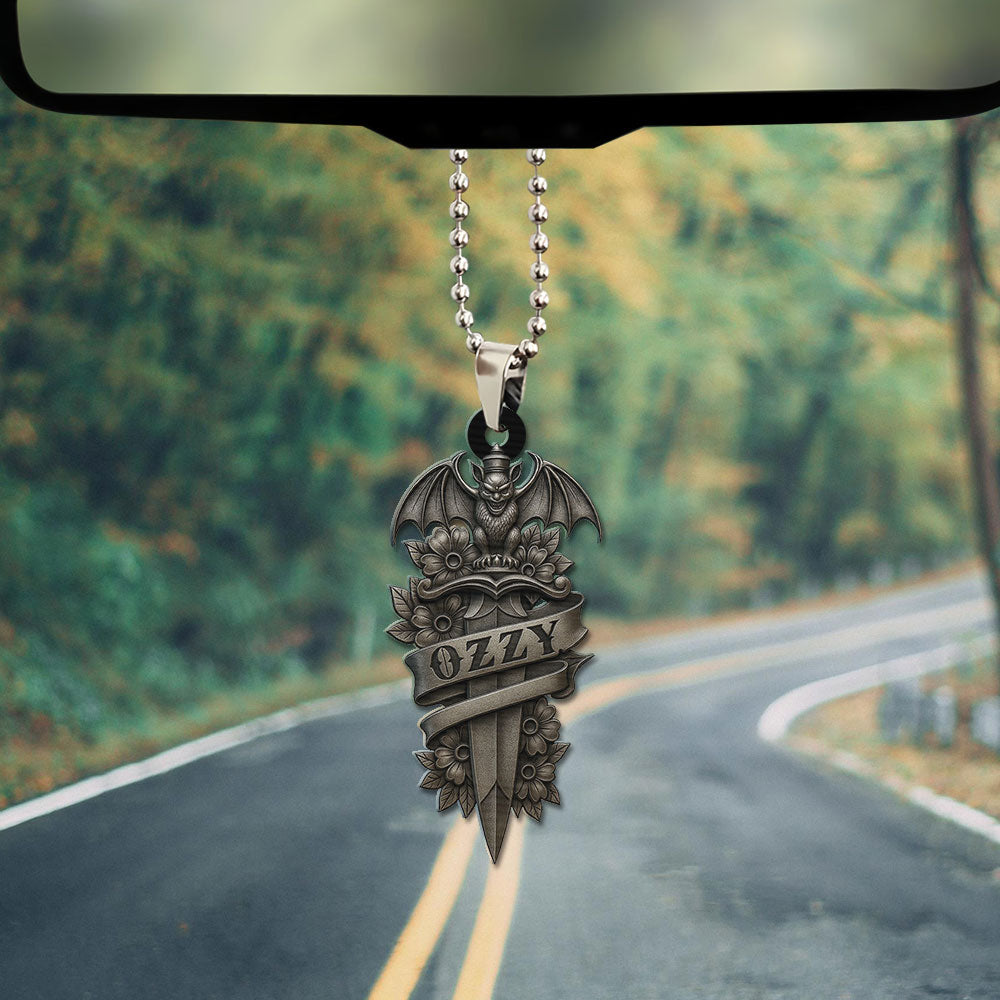 Ozzy Osbourne Custom Shape 1-sided Acrylic Car Ornament – TMTHU 243