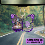 Personalized Elvis Presley Custom Shape Clear 1-sided Acrylic Car Ornament – TMTHU497