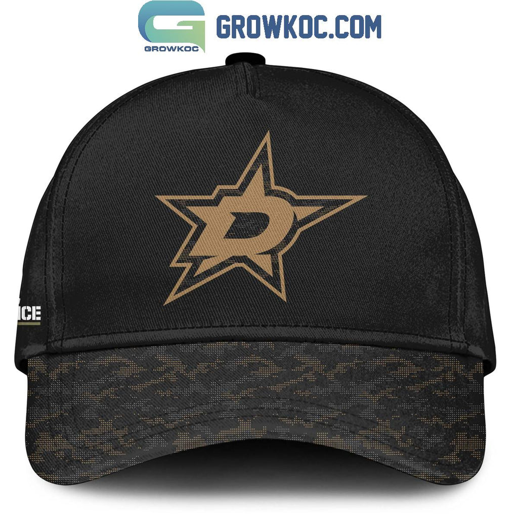 Dallas Stars Salute To Service Veterans Day Hoodie Shirt