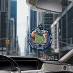 Dallas Cowboys Custom shape 2-sided Acrylic Car Ornament – HOATT12596