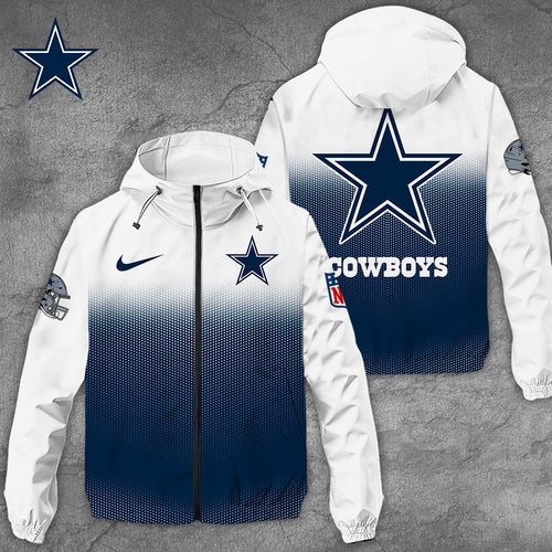 Dallas Cowboys 3D Windbreaker Jacket – TANTN 9002