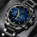 Dallas Cowboys x Rolex Black Stainless Steel Watch – MAITM6754