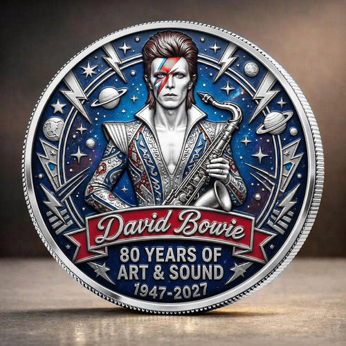 David Bowie 80th Anniversary Commemorative Coin – TANTN21577