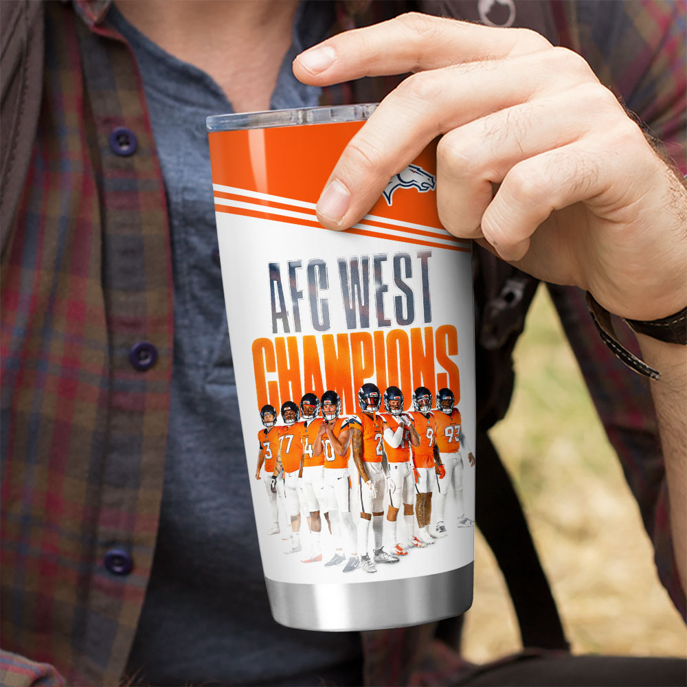 Denver Broncos 2025 AFC West Champions Tumbler Cup – HOATT15404