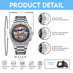 Denver Broncos 65th Anniversary Gentleman Stainless Steel Watch – HOATT15222