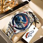 Denver Broncos Alloy Luxury Quartz Watch – TANTN16322