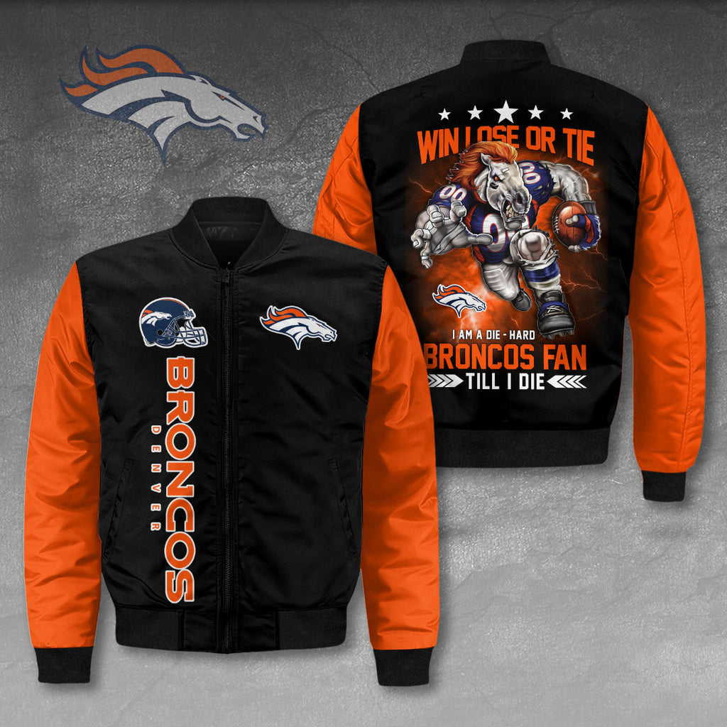 Denver Broncos 3D Bomber Jacket – HOATT12805