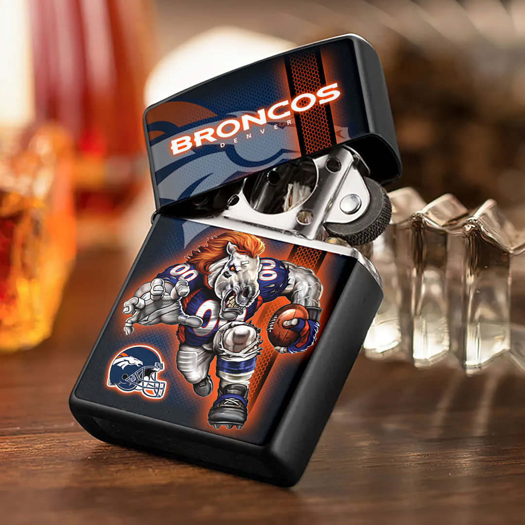 Denver Broncos Zippo Lighter Case (No Insert) – HOATT13005