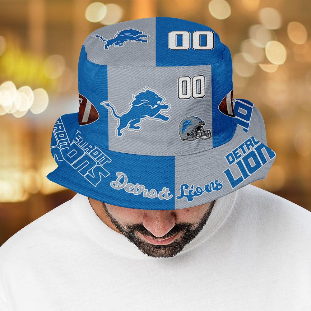 Detroit Lions Bucket Hat – MAITM13095