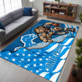 Detroit Lions Rectangular Rug – HOATT13160