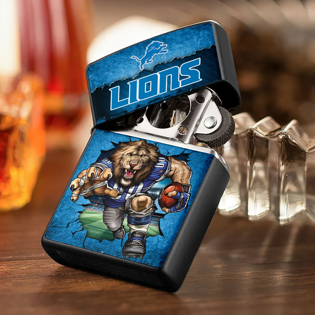 Detroit Lions Zippo Lighter Case (No Insert) – HOATT13320