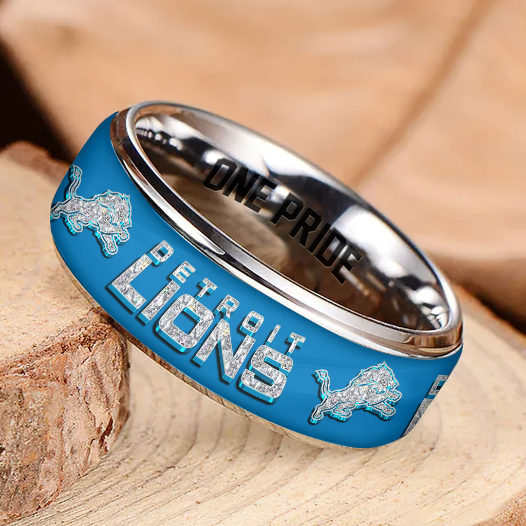 Detroit Lions Custom Alloy Ring – HOATT12724