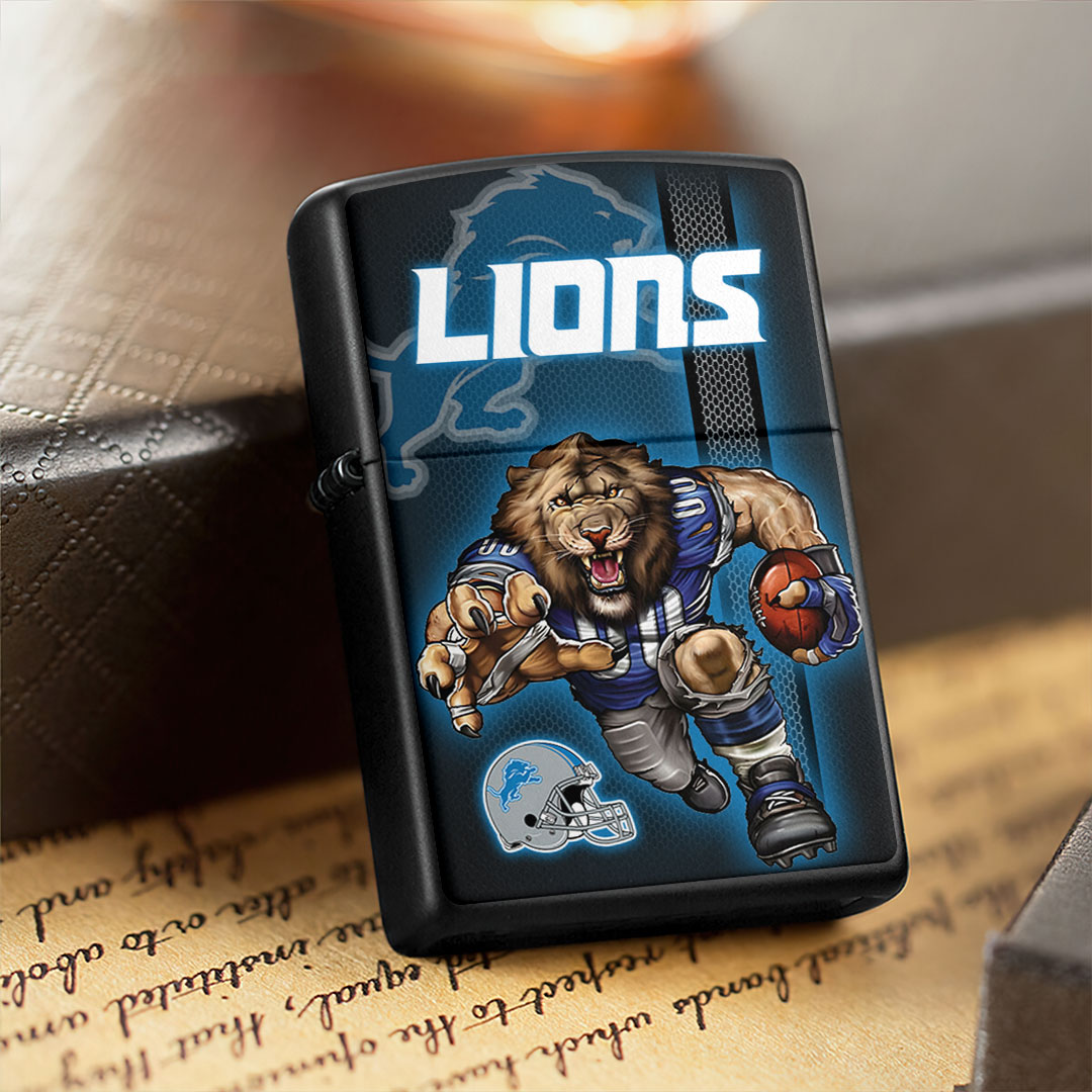 Detroit Lions Zippo Lighter Case (No Insert) – HOATT13006