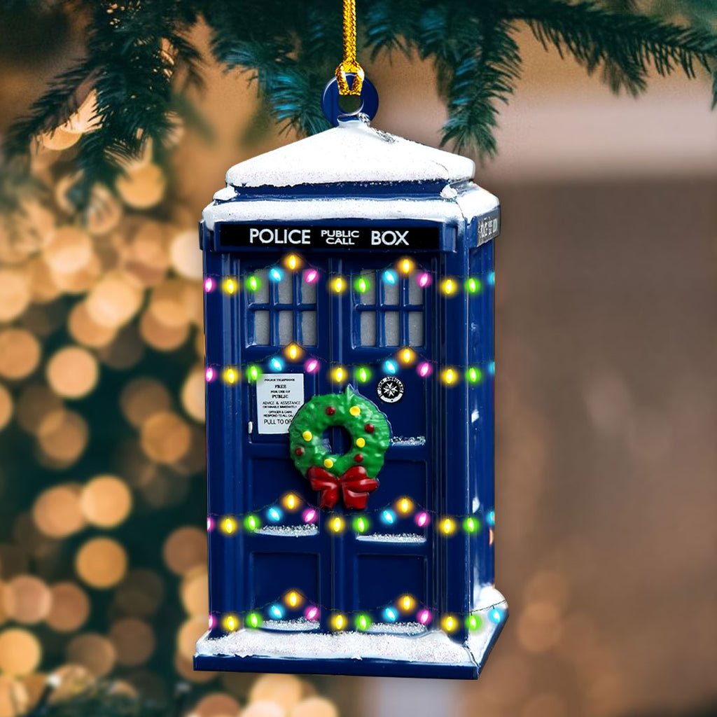 Doctor Who Custom Shape 2-sided Acrylic Ornament – HOATT14237