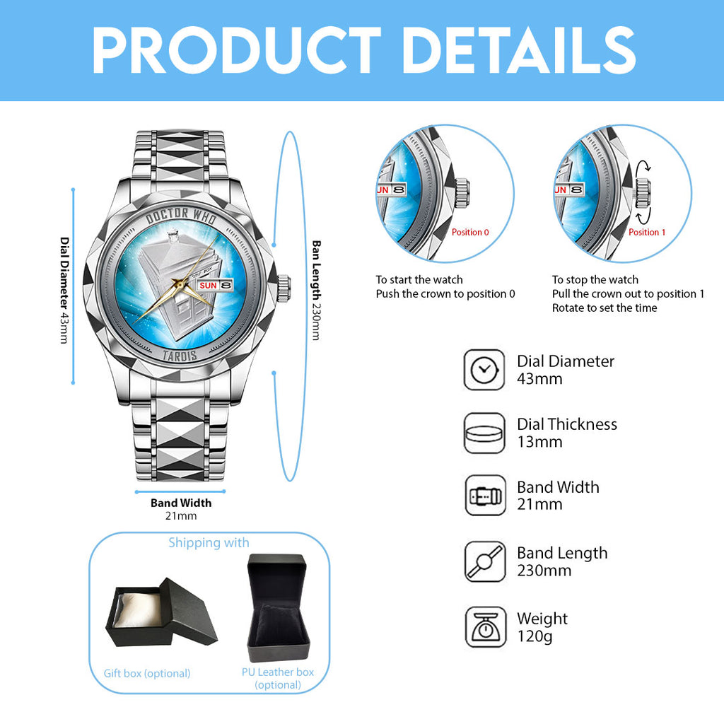 Doctor Who Alloy Luxury Quartz Watch – HOATT14246