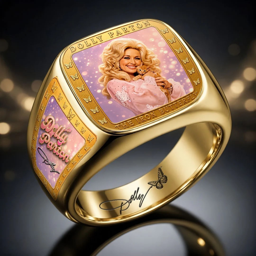 Dolly Parton 3D Engraved Ring – HOATT20787