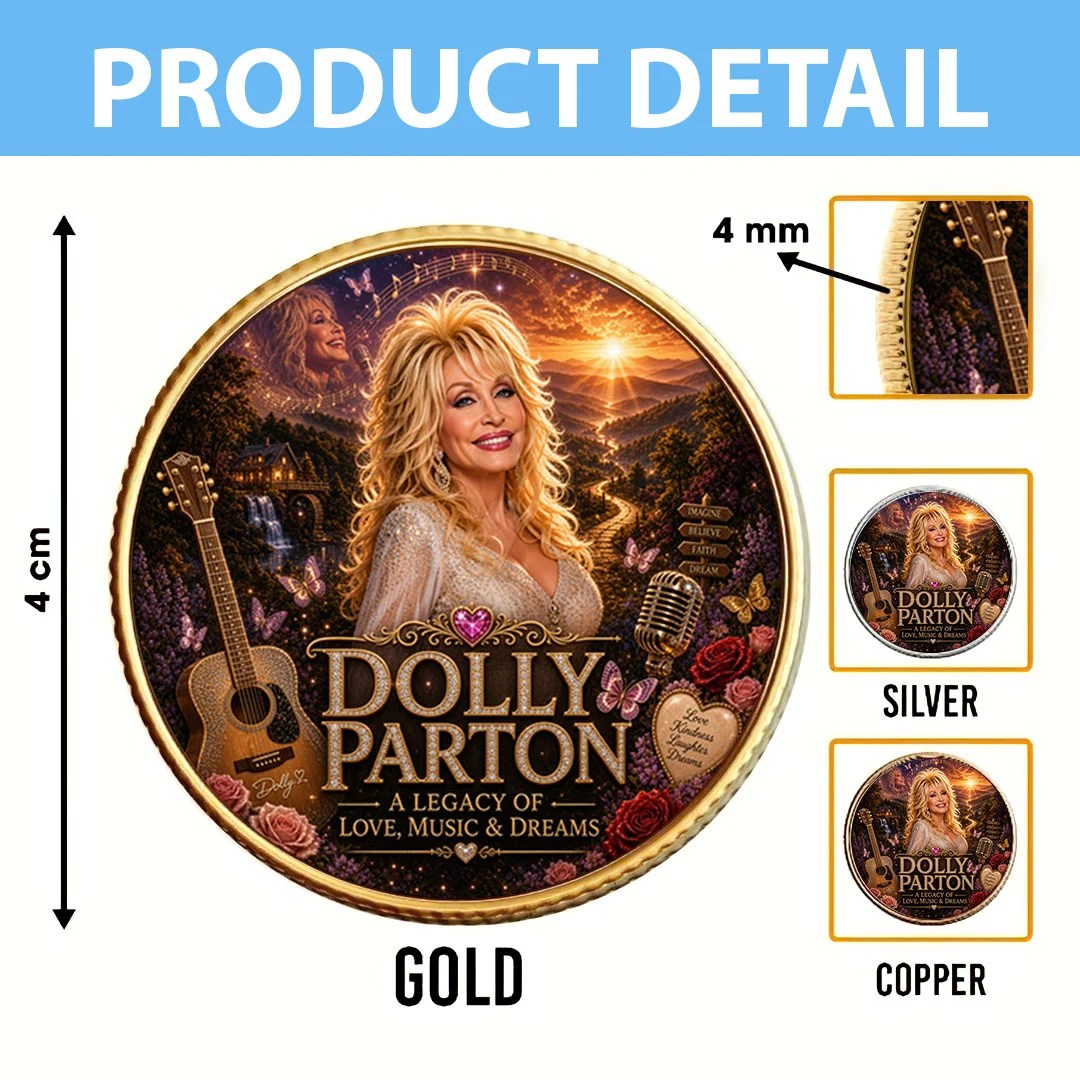 Dolly Parton Commemorative Coin – TMTHU8890