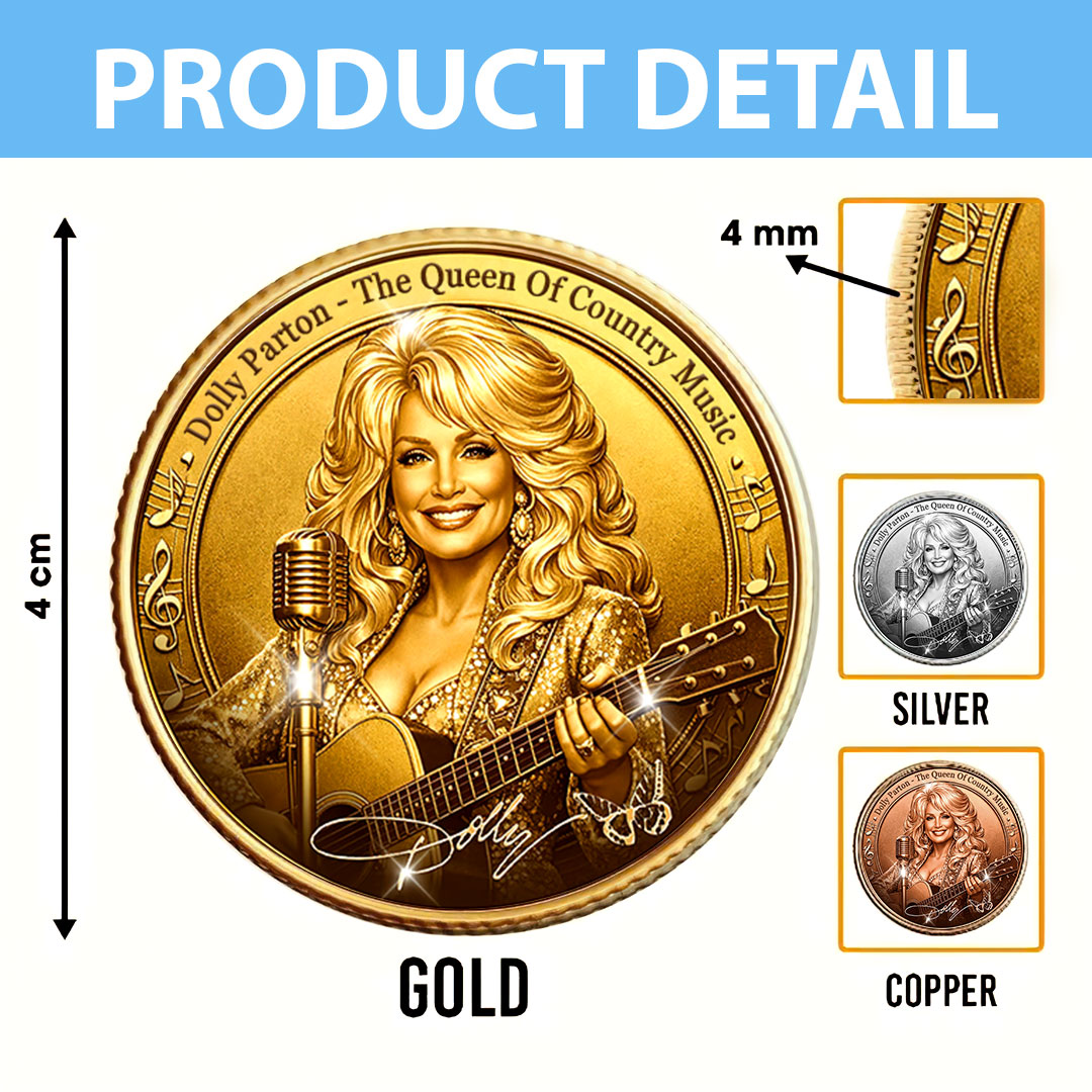 Dolly Parton Commemorative Coin – MAITM15158