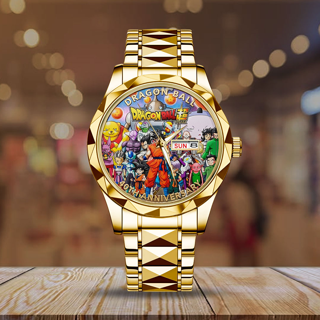 Dragon Ball 40th Anniversary Alloy Luxury Quartz Watch – TMTHU3532