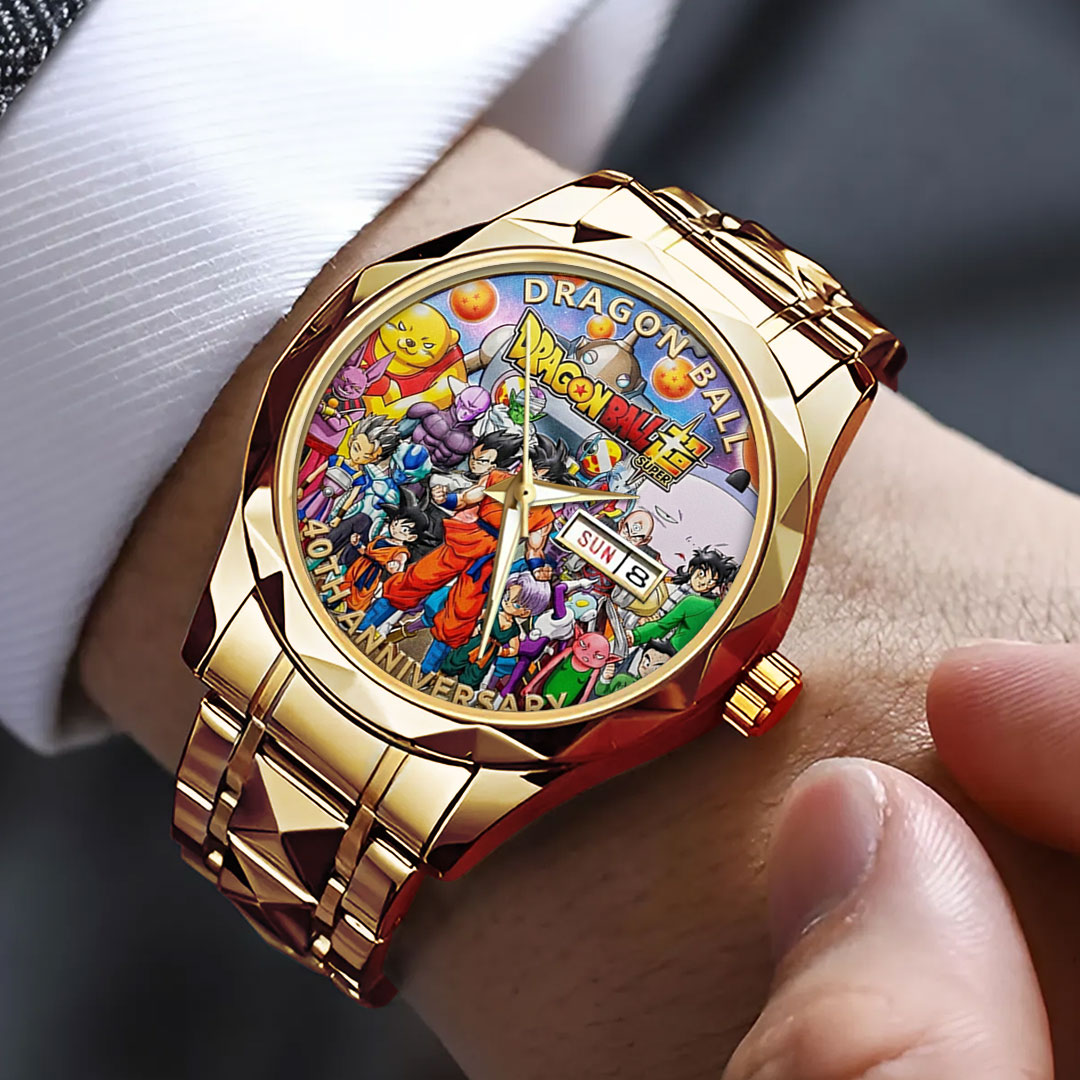 Dragon Ball 40th Anniversary Alloy Luxury Quartz Watch – TMTHU3532