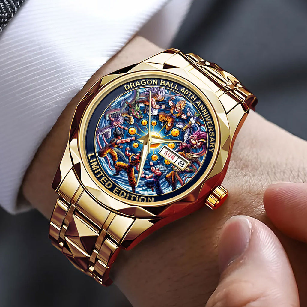 Dragon Ball 40th Anniversary Alloy Luxury Quartz Watch – TMTHU3780