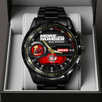 Ducati Lenovo Team x Marc Márquez Black Stainless Steel Watch – TANTN17128