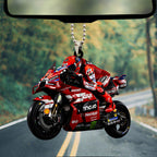 Ducati Lenovo Team x Marc Márquez Custom Shape 2-sided Acrylic Car Ornament – TANTN20411