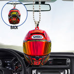 Ducati Lenovo Team x Marc Márquez Custom Shape 2-sided Acrylic Car Ornament – TANTN23509