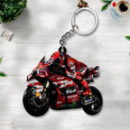 Ducati Lenovo Team x Marc Márquez Custom Shape 2-sided Keychain – TANTN20412