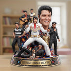 Elvis Presley Custom Shape Acrylic Plaque – TMTHU9037