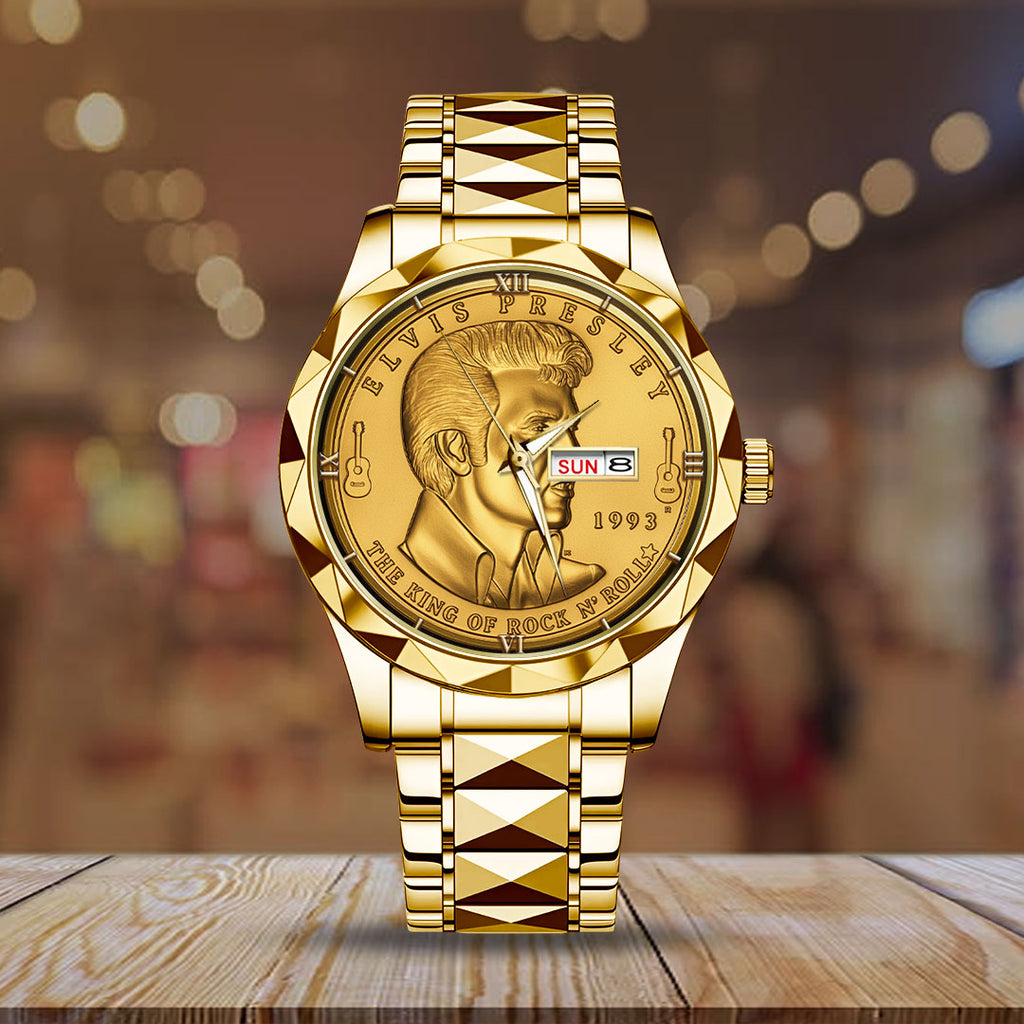 Elvis Presley Alloy Luxury Quartz Watch – TMTHU843