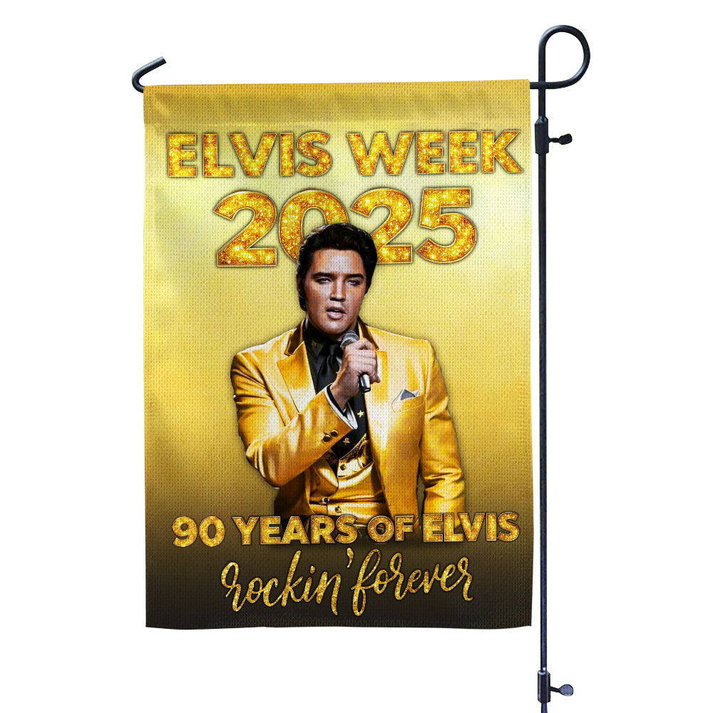 Elvis Presley Double-side Garden Flag – TMTHU 152