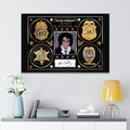 Elvis Presley Rectangle Canvas With Inner Frame – TMTHU503