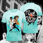 Elvis Presley Round Neck Raglan Sleeve Sweatshirt – HOATT 7316