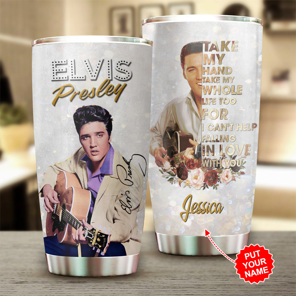 Personalized Elvis Presley Tumbler Cup – TANTN 1935