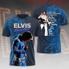 Elvis Presley Short Sleeve Button-Down Shirt – VANDH 889