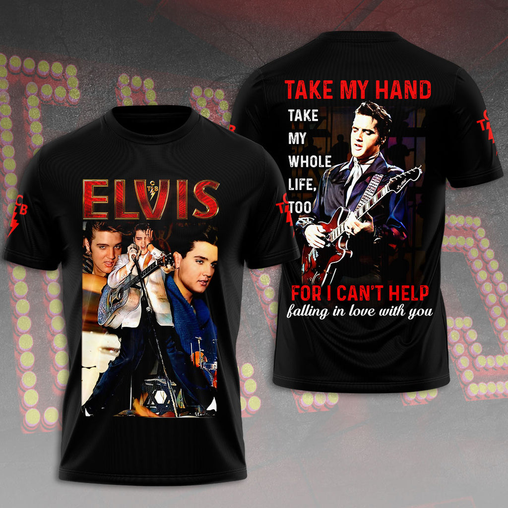 Elvis Presley Premium 2D Sleeveless Leather Vest – HOATT18766