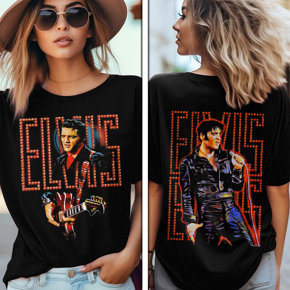 Elvis Presley Black Stainless Steel Watch – GNE 253