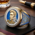 Elvis Presley 3D Engraved Ring – TMTHU6997