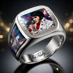Elvis Presley 3D Engraved Ring – HOATT19095