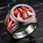 Elvis Presley 3D Engraved Ring – HOATT19241