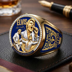 Elvis Presley 3D Engraved Ring – TMTHU9395