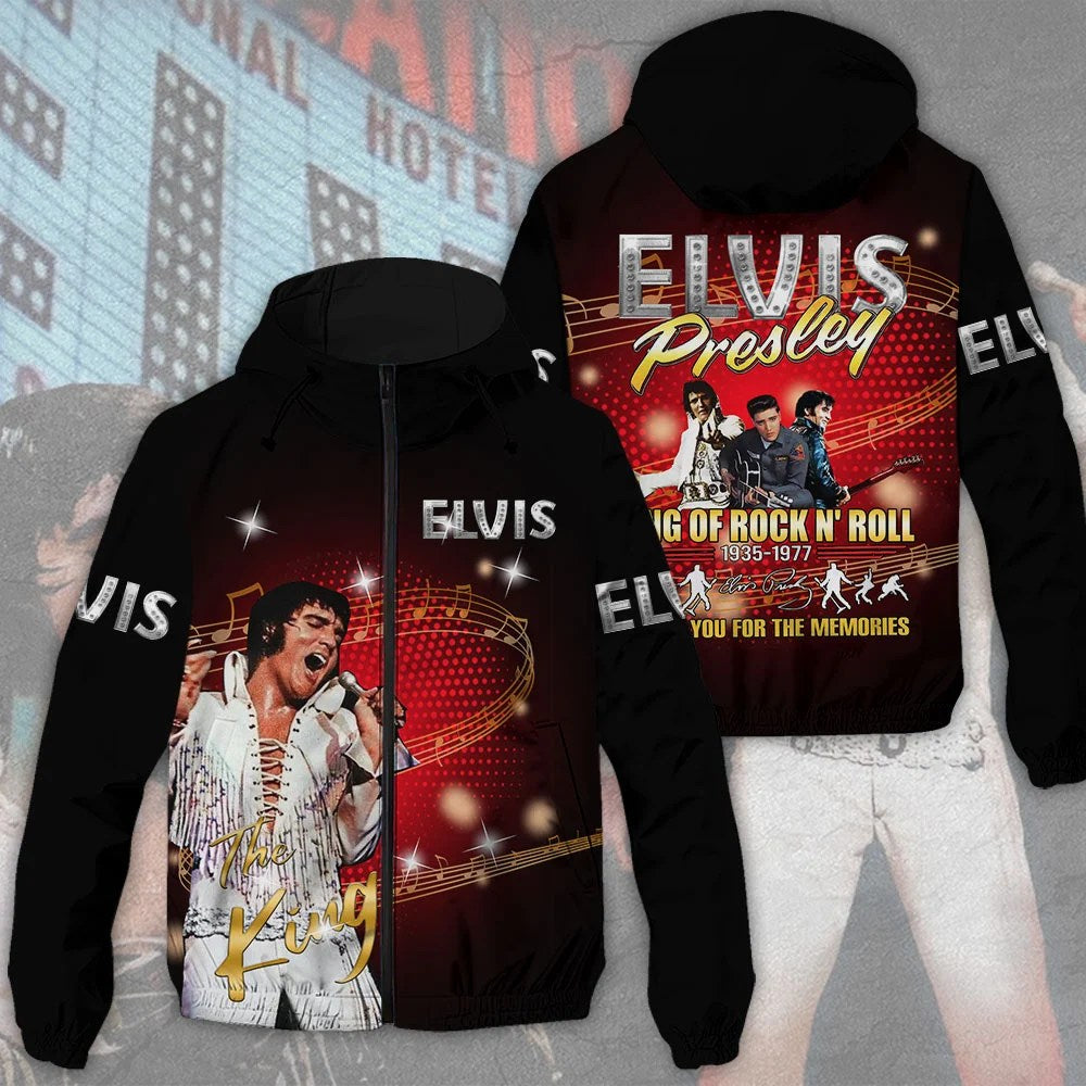 Elvis Presley 3D Windbreaker Jacket – MAITM15391
