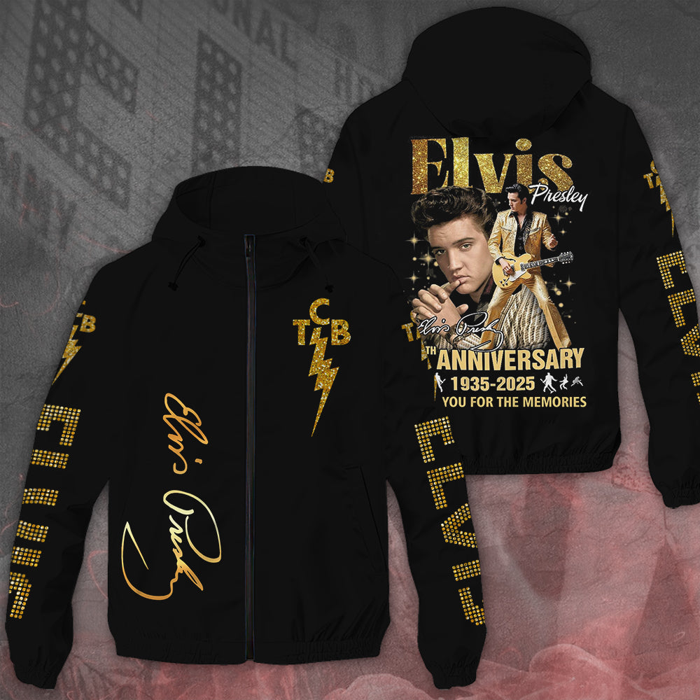 Elvis Presley 3D Windbreaker Jacket – MAITM 8855