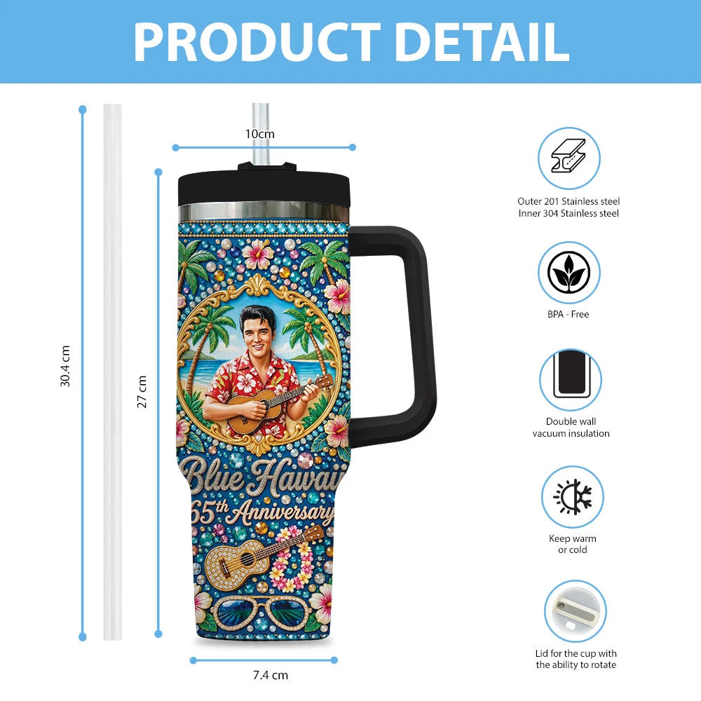 Elvis Presley 40oz Tumbler – TMTHU8873