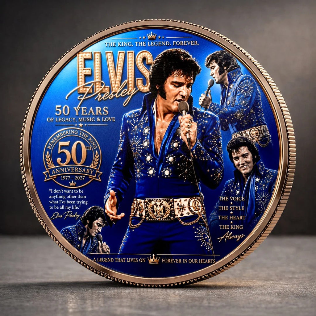 Elvis Presley 50th Anniversary 2027 Commemorative Coin – MAITM15355