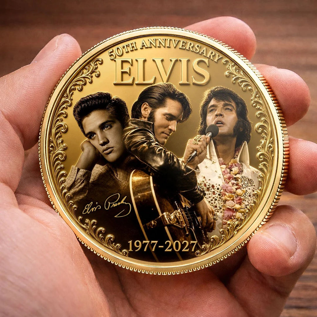 Elvis Presley 50th Anniversary 2027 Commemorative Coin – MAITM15360