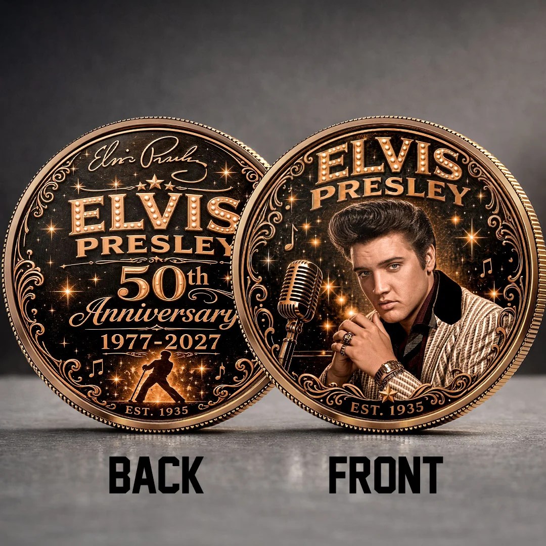 Elvis Presley 50th Anniversary 2027 Commemorative Coin – MAITM15362