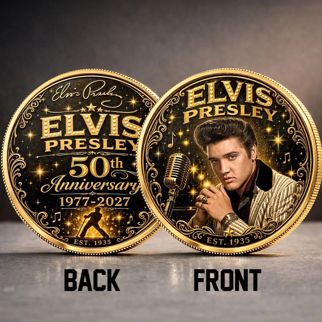 Elvis Presley 50th Anniversary 2027 Commemorative Coin – MAITM15362