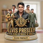 Elvis Presley Custom Shape Acrylic Plaque – TMTHU6090